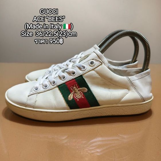 GUCCI 
(Made in Italy 🇮🇹)
Size  36ยาว22.5(23)cm
 รูปที่ 1