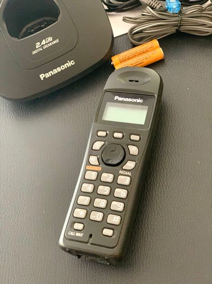 Panasonic โทรศัพท์ไร้สาย 2.4 GHz รุ่น KX-TG3611BX สีดำ สำหรับบ้านหรือสำนักงาน รูปที่ 4