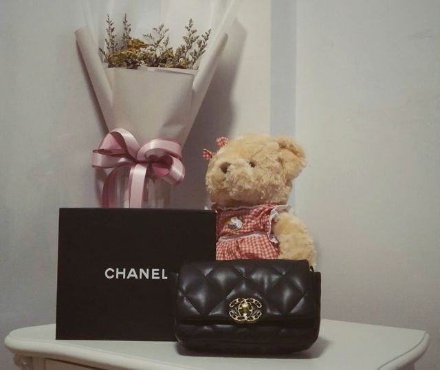 Chanel Classic Mini in Black with adjusttable chain GWH รูปที่ 2