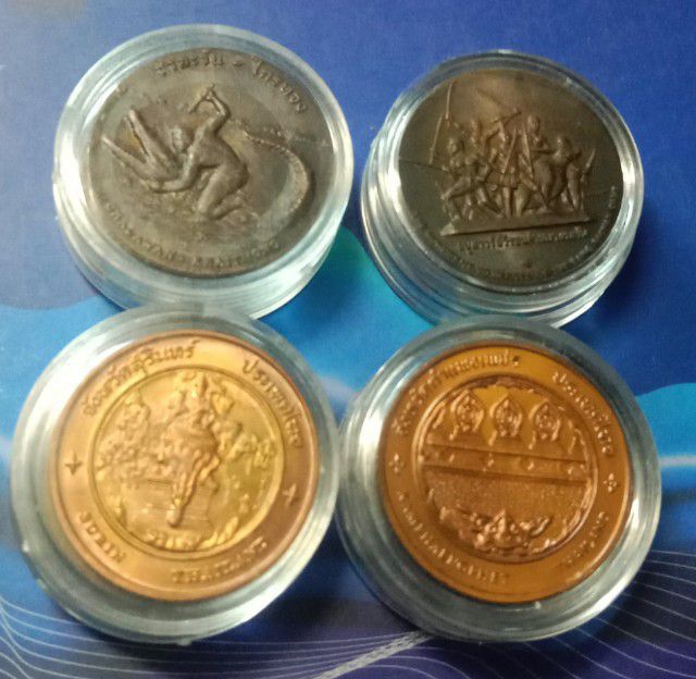เหรียญทองแดงแระจำจังหวัด14จังหวัดรวม29เหรีบญไม่ผ่านใช้พร้ อมตลับเหรียญละ รูปที่ 2