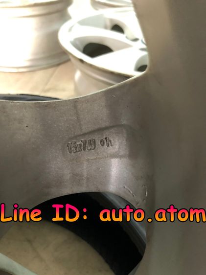 ขายแม็กใหม่ Lenso เก่าเก็บ 15 นิ้ว  5 รู 114 สีบรอนซ์เงิน รูปที่ 9