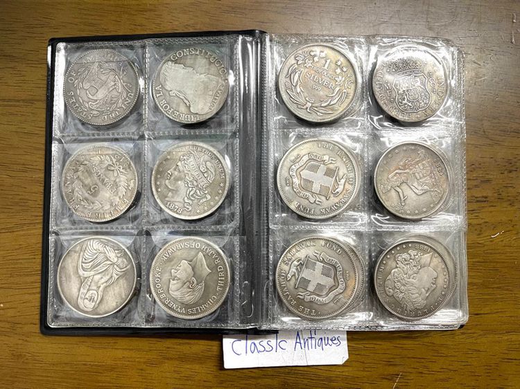 เหรียญฝรั่ง พร้อมอัลบั้มสะสม รูปที่ 2