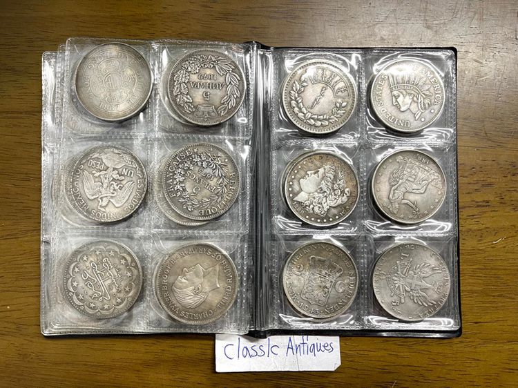 เหรียญฝรั่ง พร้อมอัลบั้มสะสม รูปที่ 8