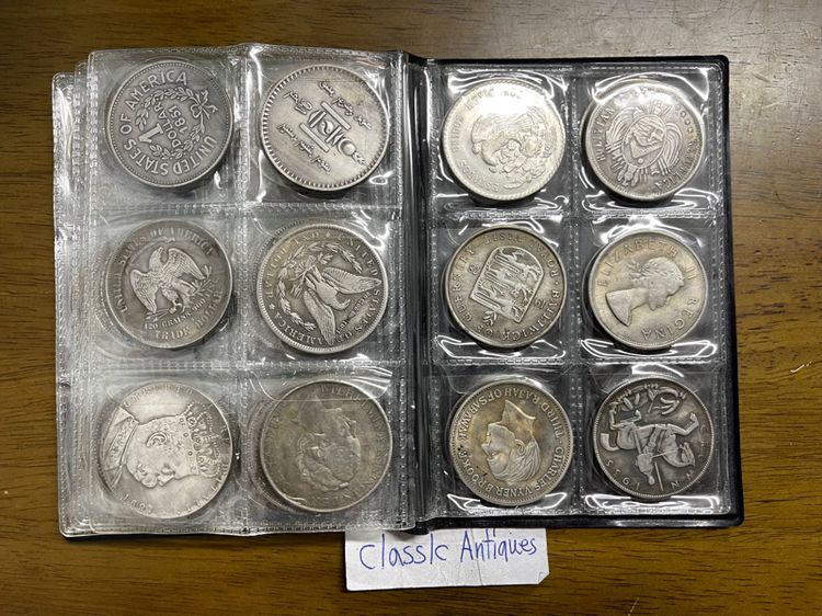 เหรียญฝรั่ง พร้อมอัลบั้มสะสม รูปที่ 9