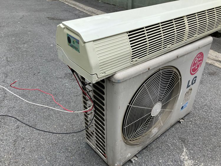 แอร์ และ คอยร้อน compressor LG 18,000BTU ประหยัดไฟเบอร์5 น้ำยาแอร์ R22 ถอดจากคอนโดแล้ว รูปที่ 2