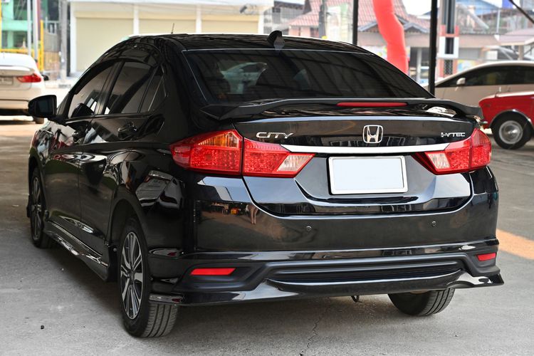 Honda City 2019 1.5 V i-VTEC Sedan เบนซิน ไม่ติดแก๊ส เกียร์อัตโนมัติ ดำ รูปที่ 4