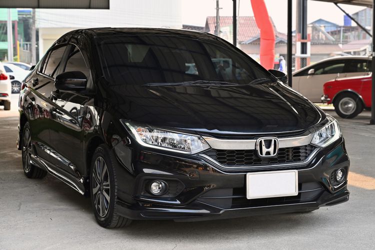 Honda City 2019 1.5 V i-VTEC Sedan เบนซิน ไม่ติดแก๊ส เกียร์อัตโนมัติ ดำ รูปที่ 3