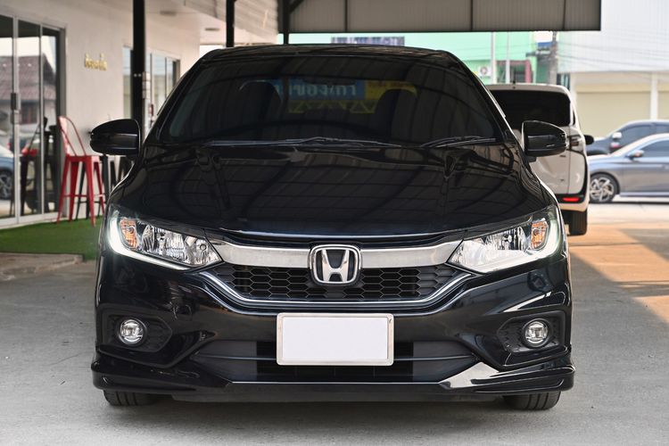Honda City 2019 1.5 V i-VTEC Sedan เบนซิน ไม่ติดแก๊ส เกียร์อัตโนมัติ ดำ รูปที่ 2
