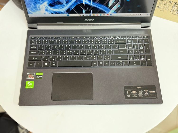 ACER ASPIRE 7 A715-42G-R7RS GTX1650 รูปที่ 3