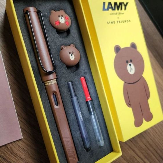 ปากกา LAMY x LIN E FRIENDS 2015 หมีบราว สีน้ำตาล รูปที่ 3