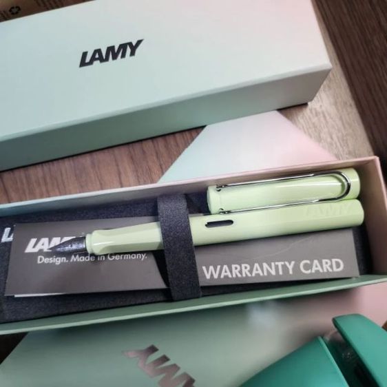 ปากกา lamy Pastel 2019 สีเขียวมิ้นท์ รูปที่ 3