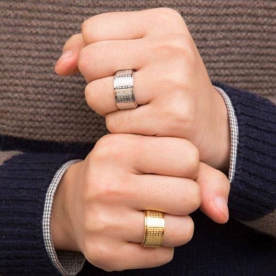 แหวนหัวใจพระสูตร มีบทคาถารอบตัวแหวน สวยดูดี  ดึงดูดเงิน โชคลาภ รูปที่ 7