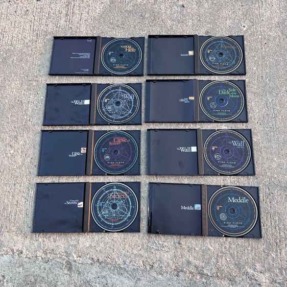 PINK FLOYD SHINE ON BOX SET COMPLETE includes singles CD postcards ครบ set ทั้ง8แผ่น  รูปที่ 3