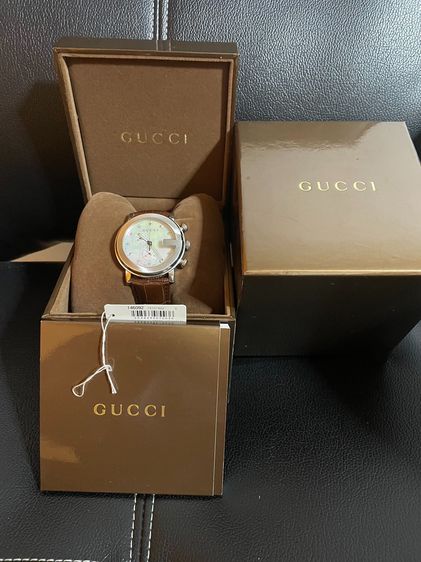 ขายนาฬิกา Gucci หน้ามุก G หลักเพชรแท้king size ขาย22,000บาท รูปที่ 2