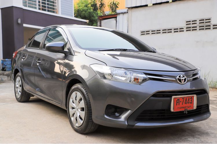 Toyota Vios 2014 1.5 J Sedan เบนซิน ไม่ติดแก๊ส เกียร์อัตโนมัติ เทา รูปที่ 3