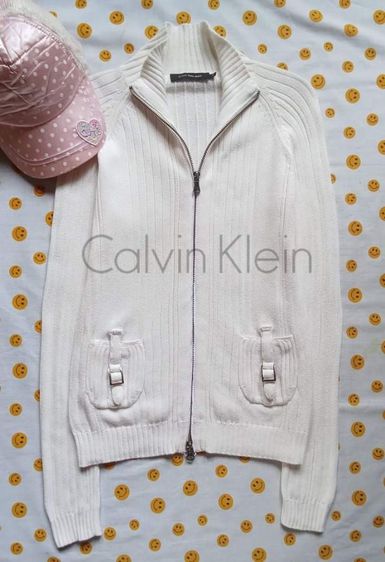 Calvin Klein เสื้อไหมพรม M อื่นๆ แขนยาว CK แท้อก38"