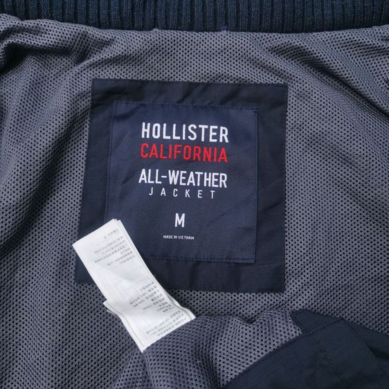 Hollister All Weather Hooded Jacket รอบอก 44” รูปที่ 10