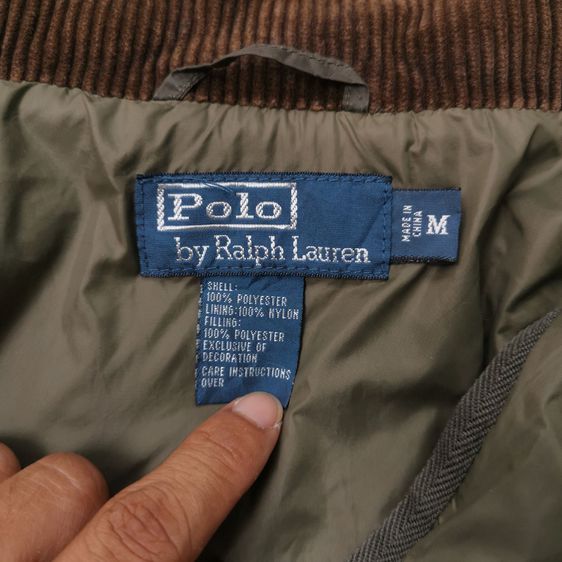 Polo Ralph Lauren Green Hunter Quilted Vest รอบอก 44” รูปที่ 12