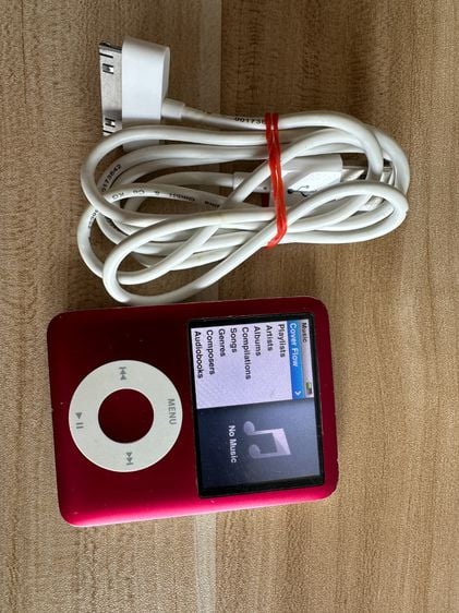 Apple iPod Nano 3rd Generation  PRODUCT RED (8GB)ใช้งานปกติ รูปที่ 7