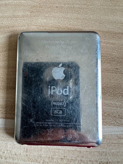 Apple iPod Nano 3rd Generation  PRODUCT RED (8GB)ใช้งานปกติ รูปที่ 3