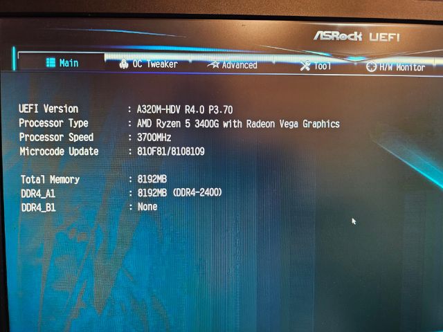 PC Ryzen5 3400g GTX1060 ram8 ไม่มี HDD 4900 บาท รูปที่ 2
