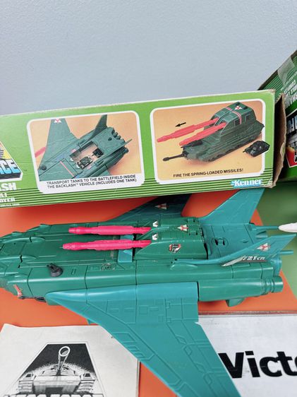 ขายของเล่น Kennet Megaforce 1989 ชุดเครื่องบินรบ กับ รถยิงขีปนาวุธ งานUSA ซื้อมาเล่นนานหลายสิบปี ชิ้นส่วนอาจไม่ครบ เอาไปเล่นกับลูก รูปที่ 8