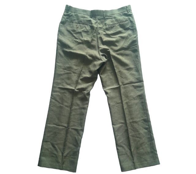 ❌ขายแล้ว❌Retro grey herringbone weft striped trousers w34-35 
made in Japan
🎌🎌🎌 รูปที่ 3