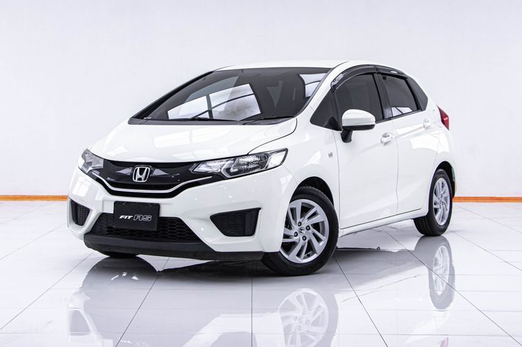 Honda Jazz 2015 1.5 V Plus i-VTEC Sedan เบนซิน ไม่ติดแก๊ส เกียร์อัตโนมัติ ขาว รูปที่ 4