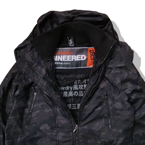 Superdry Camo Hooded Arctic Wind Attacker Jacket รอบอก 46” รูปที่ 4
