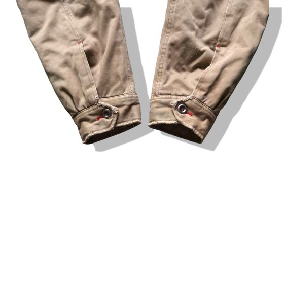 Tommy Hilfiger Khaki Brown Zipper Jacket รอบอก 45” รูปที่ 7