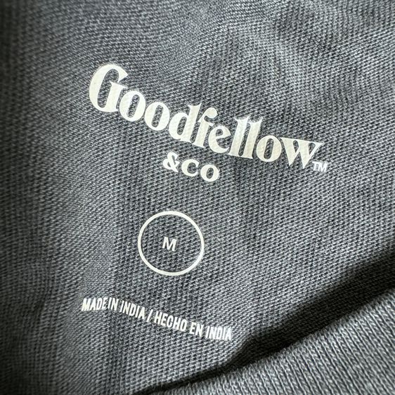 เสื้อยืดพื้น มือหนึ่ง Goodiellow​ ผ้าดี ทรงหล่อมาก Size M​ รูปที่ 6