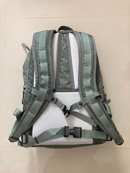 Backpacks Military Pilot Harvest Lebel Yamaguchi Green Military Made In Japan สูง19นิ้ว กว้าง 11นิ้วครึ่ง รูปที่ 2