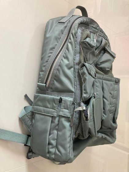 Backpacks Military Pilot Harvest Lebel Yamaguchi Green Military Made In Japan สูง19นิ้ว กว้าง 11นิ้วครึ่ง รูปที่ 15
