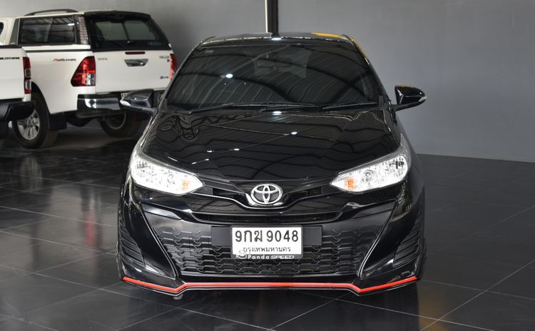 Toyota Yaris ATIV 2019 1.2 E Sedan เบนซิน ไม่ติดแก๊ส เกียร์อัตโนมัติ ดำ รูปที่ 2