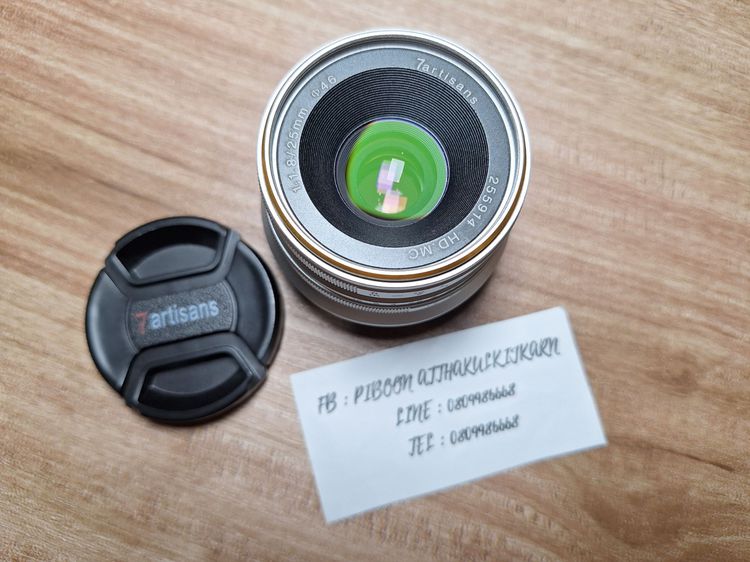 7Artisans ( 25 mm f1.8 Lens ) เลนส์มือหมุน 25mm 1.8 FOR FUJI FUJIFILM FUJINON ละลายหลัง หน้าชัดหลังเบลอ รูปที่ 2