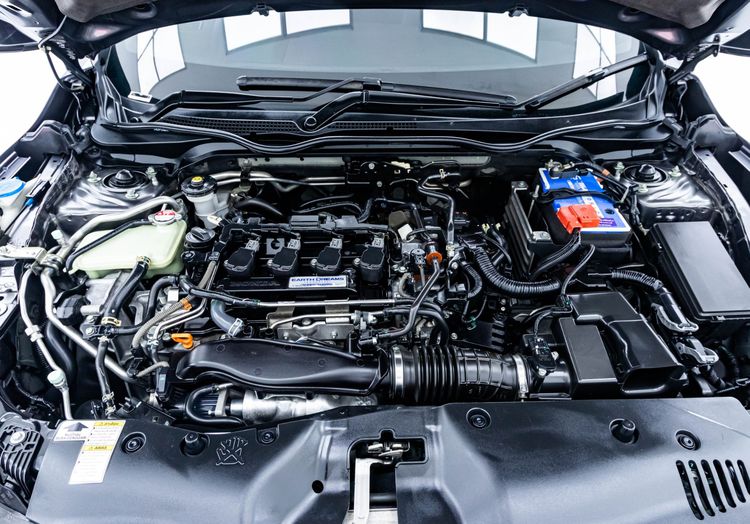 Honda Civic 2018 1.5 Turbo Sedan เบนซิน เกียร์อัตโนมัติ เทา รูปที่ 4