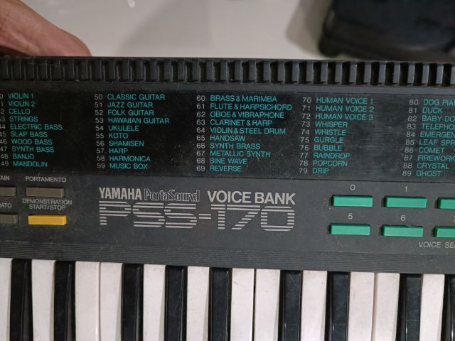 Yamaha keyboard PSS-170 รูปที่ 4