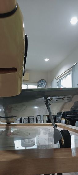 เครื่องบินบังคับRC war bird(all wood) รุ่น Messerchmit Kyusho(Japan)wing1.7m 2stroke fuel Engine OS-50 P-Box พร้อมบิน ของสะสมหายาก ราคาพิเศษ รูปที่ 15