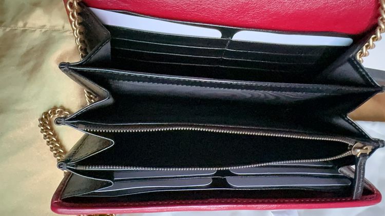 Gucci GG Marmont Mini Chain Cross Bag กระเป๋าสะพายกุชชี่ ของแท้ ส่งต่อราคาพิเศษ มือหนึ่ง รูปที่ 2
