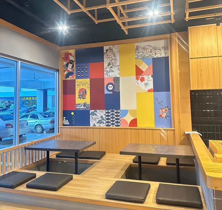 เซ้งร้านอาหารญี่ปุ่นมีโซน Omakase และ A La Carte สาขาวัชรพล มีที่จอดรถ  ในโครงการเดียวกับ Lotus วัชรพล รูปที่ 5