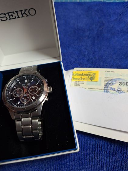 ขาย นาฬิกา Seiko Quartz Chronograph รุ่น SKS603P1 รูปที่ 6
