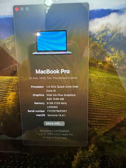 Macbook Pro 13” 2020  รูปที่ 7