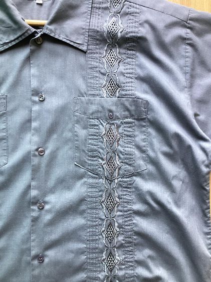 Chic Elegant Shirt 4 Pocket Vintage 80s  รูปที่ 9
