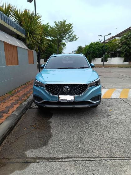 MG ZS 2019 EV Sedan ไฟฟ้า ไม่ติดแก๊ส เกียร์อัตโนมัติ ฟ้า รูปที่ 1