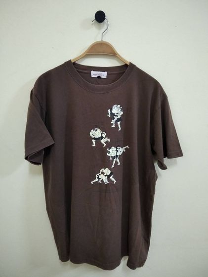 เสื้อยืด ซูโม่ ญี่ปุ่นแท้ สีน้ำตาล รอบอก 46 ยาว 29 สภาพดีไม่มีขาด รูปที่ 1