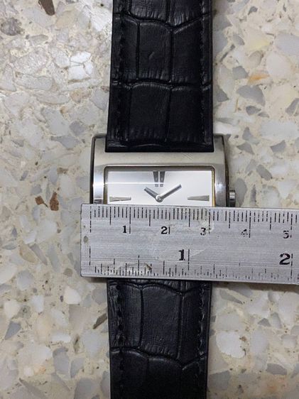 นาฬิกายี่ห้อ ESPRIT  ของแท้มือสอง สแตนเลสทั้งเรือน  กระจกใส เรือนใหญ่สายเปลี่ยนใหม่  850฿ รูปที่ 8