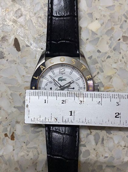 นาฬิกายี่ห้อ  LACOSTE  ของแท้มือสอง สแตนเลสทั้งเรือนสายหนัง เปลี่ยนใหม่ 950฿ รูปที่ 9