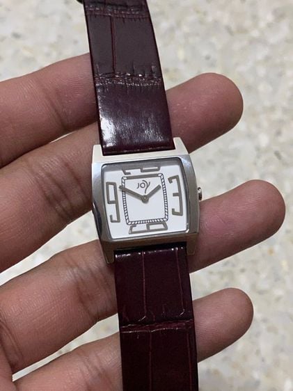 นาฬิกายี่ห้อ JOY  ควอทซ์ ของแท้มือสอง สายหนังเดิม  700฿ รูปที่ 1