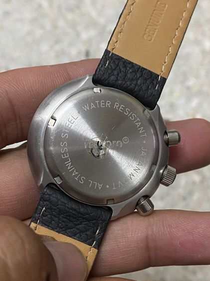 นาฬิกายี่ห้อ TRESORO  ควอทซ์ โครโนกราฟ แท้มือสอง สายเปลี่ยนใหม่ 1500฿ รูปที่ 2