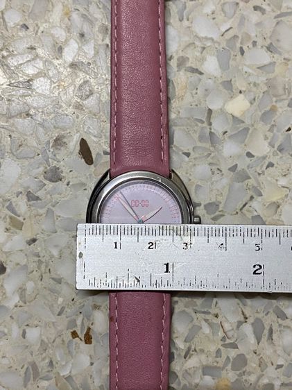นาฬิกายี่ห้อ CC double O  ควอทซ์ ของแท้มือสอง สแตนเลส สายหนังเปลี่ยนใหม่  700฿ รูปที่ 7